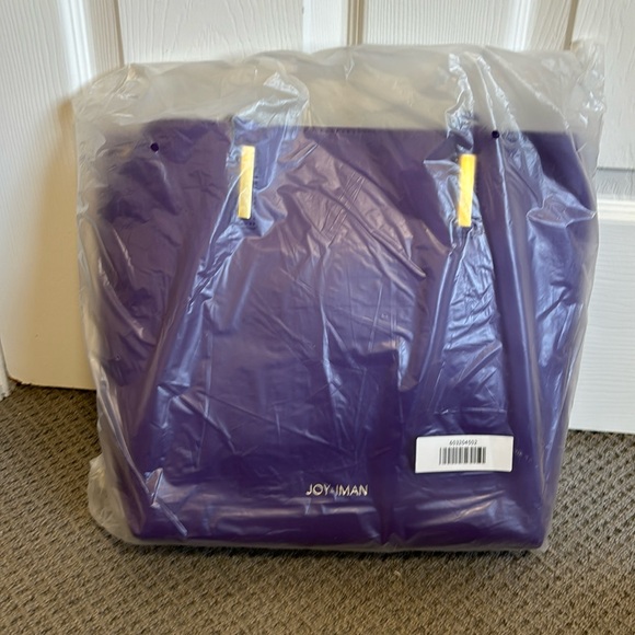 JOY & IMAN || purple tote bag - Picture 2 of 8